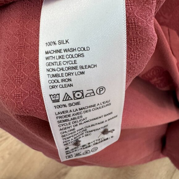 Tommy Bahama Men’s Silk Button Down Shirt USC Logo Maroon Floral Size XL - Picture 7 of 12